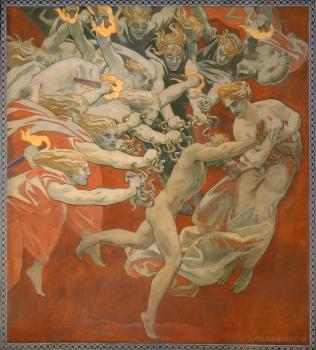 John Singer Sargent : Orestes Pursued by the Furies
